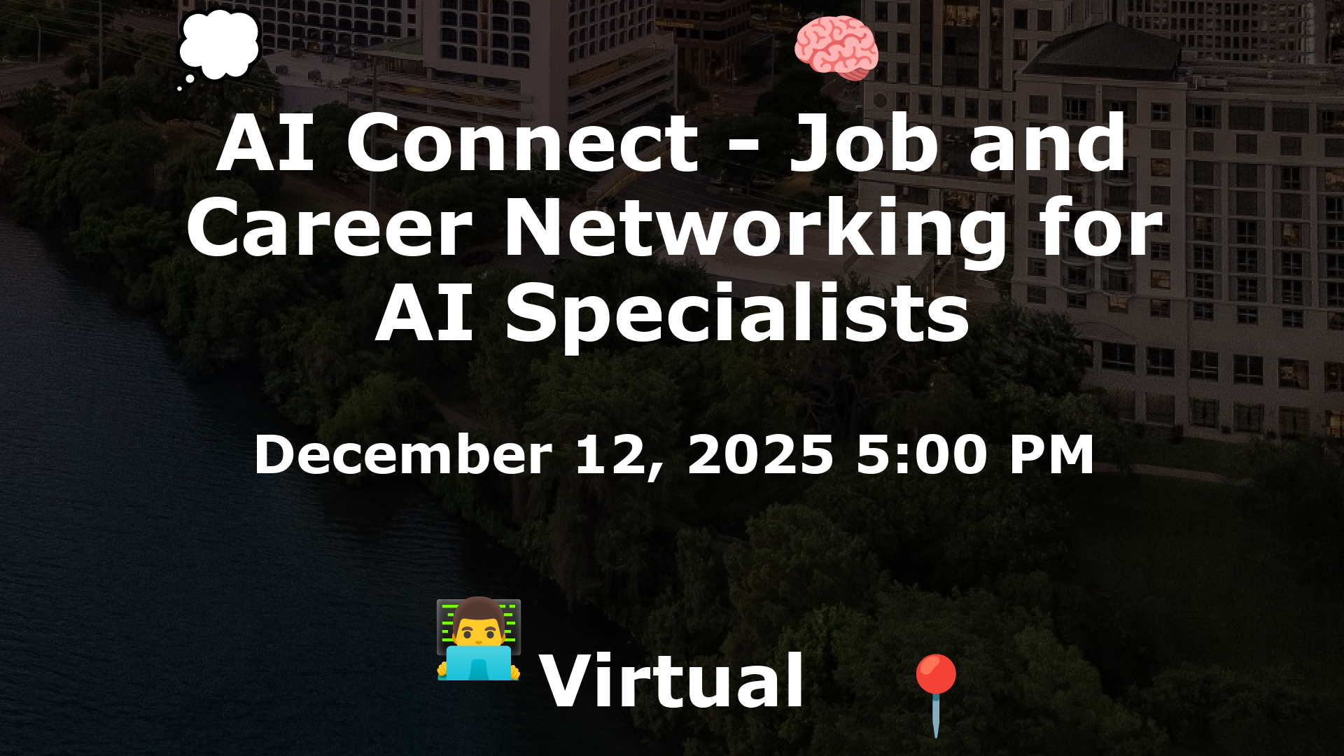 AI Connect - Job and Career Networking for AI Specialists event image